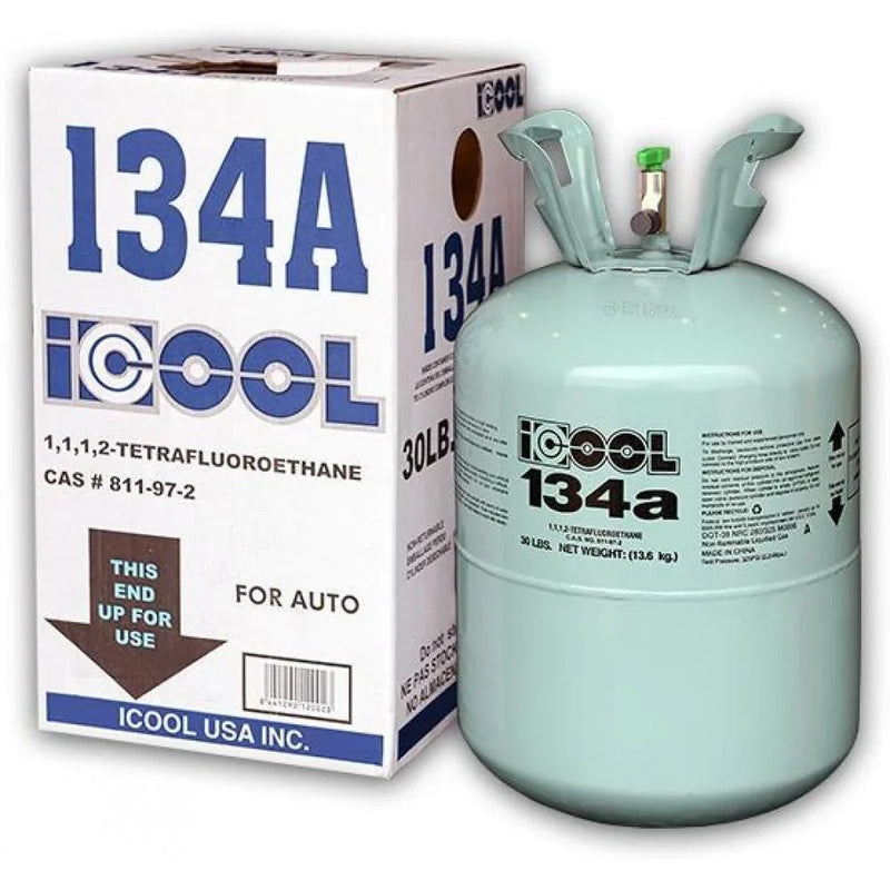 R134A Refrigerant, Full of R-134A, Net 30LB Tank, Suitable for automotive air conditioners, refrigerators-Make in USA O3293