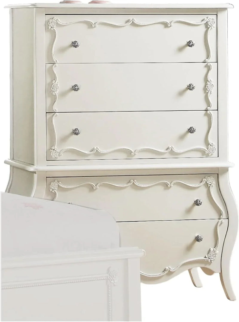 Jewelry closet, pearl white R1168
