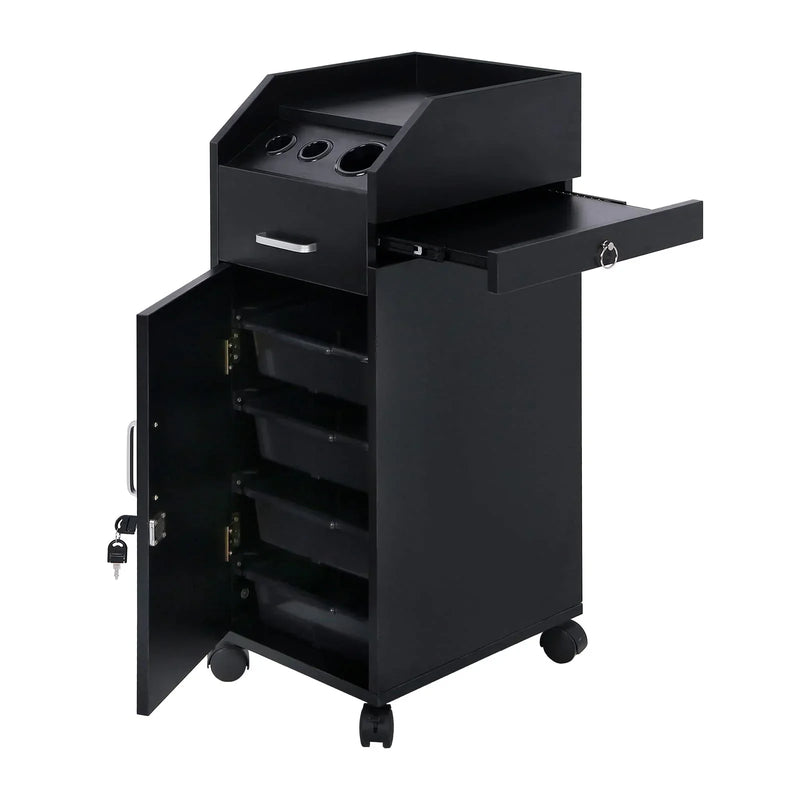 Winado Hair Salon Storage Cart with Wheels B9971