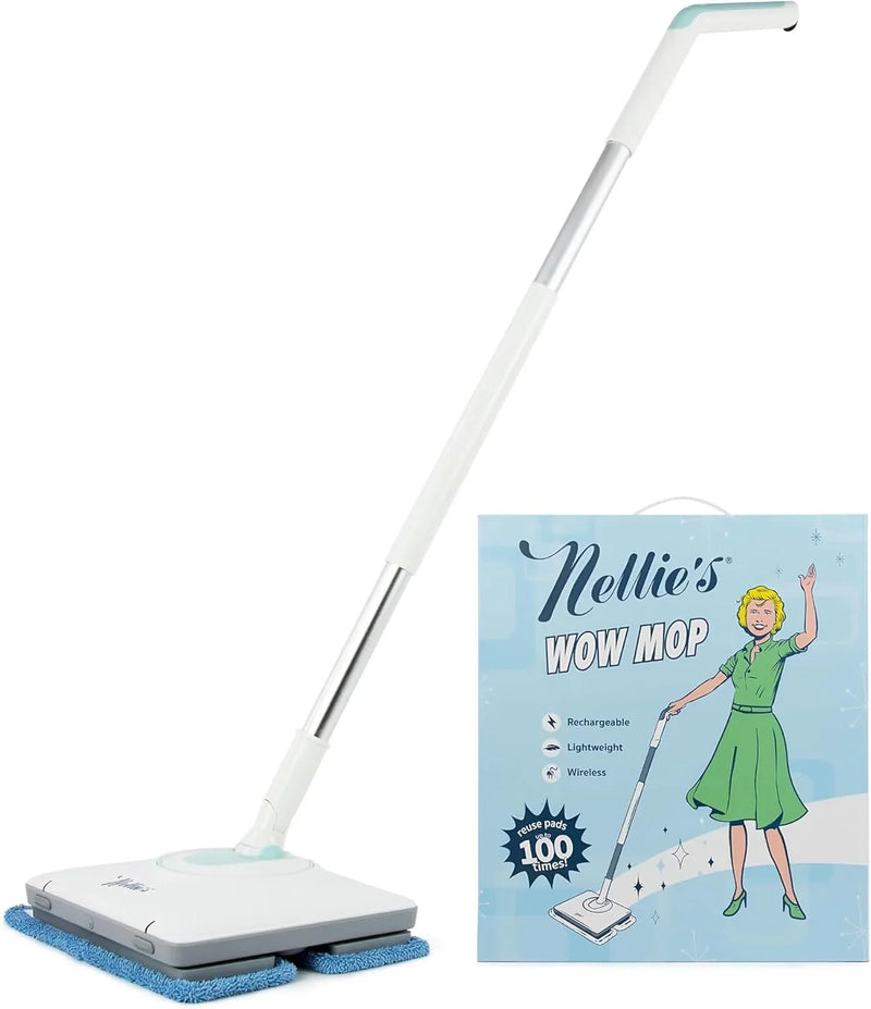 With adjustable handle and built-in water tank - built-in LED lights for thorough cleaning - wireless, battery-powered and easy to use - suitable for all floor types, environmentally friendly and sustainable F9957