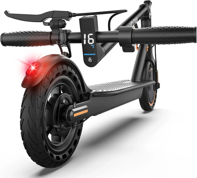 Electric Scooter, 350W Motor, 187Wh/281Wh Battery, 16/19Mph Top Speed, 8.5''Tires, Dual Braking, Folding Scooter E3324