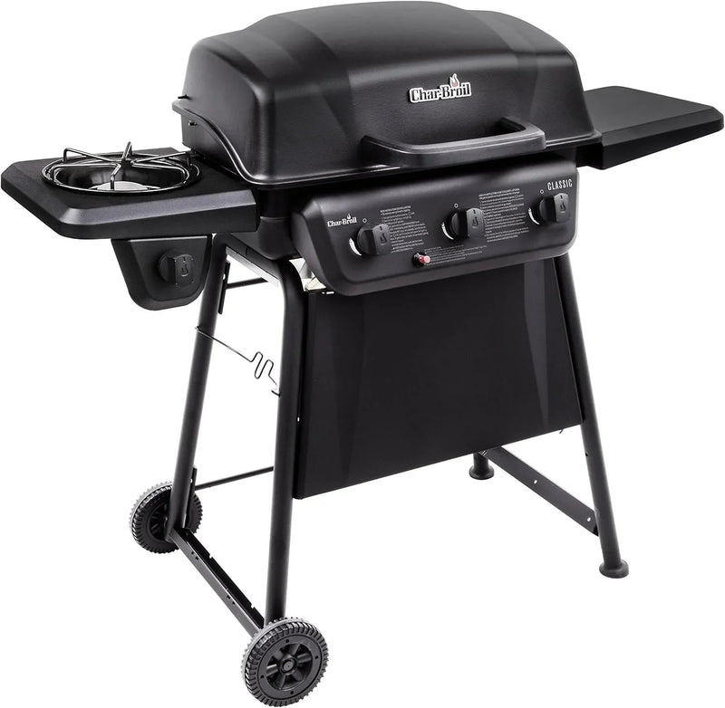 Convective 3-Burner with Side Burner Propane Gas Stainless Steel Grill W0181