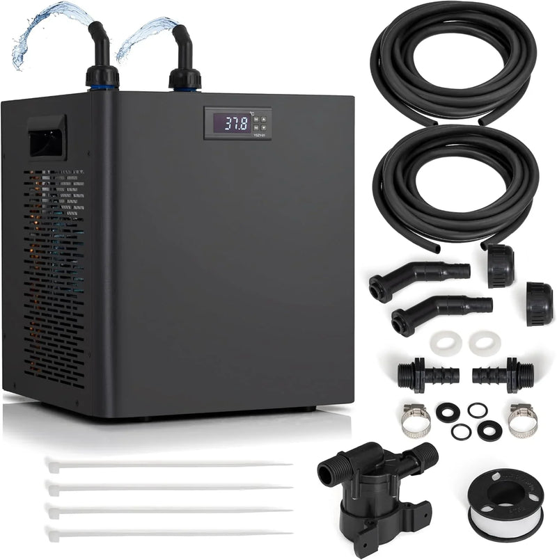 Polar Revive Chiller for Ice Bath and Cold Plunges Including All Hoses and Pumps. 1/3 HP, 2/3 HP, 1 HP Models K5763