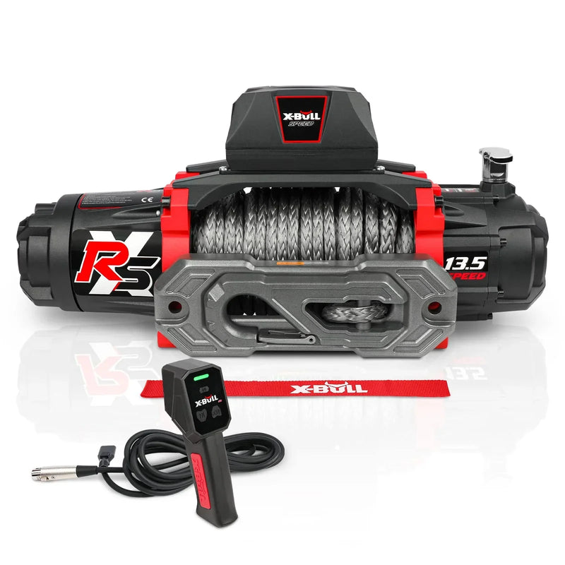 13500 lb Load Capacity Electric Winch for Towing Truck Off Road H7484