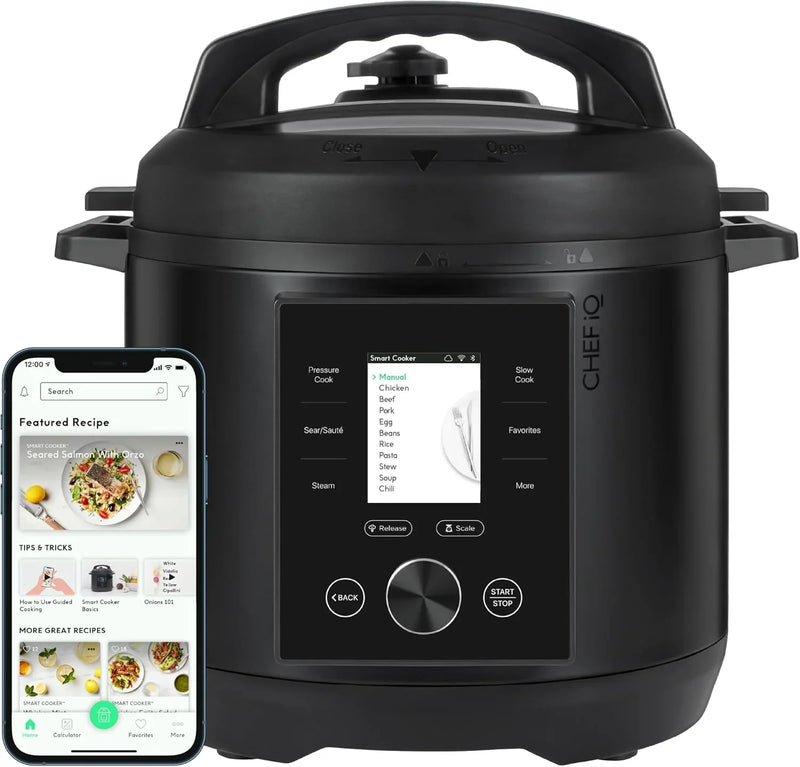 Intelligent oven and fryer combo, 11 integrated functions - countertop convection oven for baking, roasting, air frying, baking, dehydrating, 1750 watt power, 25 gallon capacity, controlled by touch screen for quick cooking - black W8000
