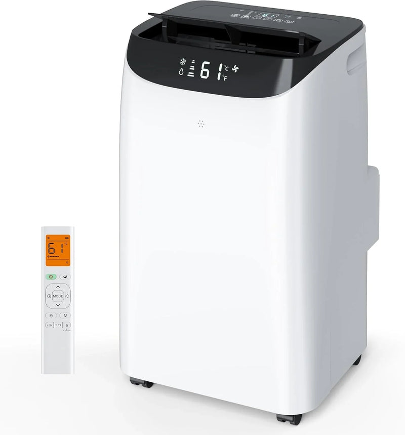 Inverter 16000BTU Portable Air Conditioners with Remote, Free Stand Cooling Portable AC Unit for Room up to 800 sq.ft, with Dehumidifier & Fan, Dual Hose, Quiet Sleep Mode(45dB), Windows Kit J4285