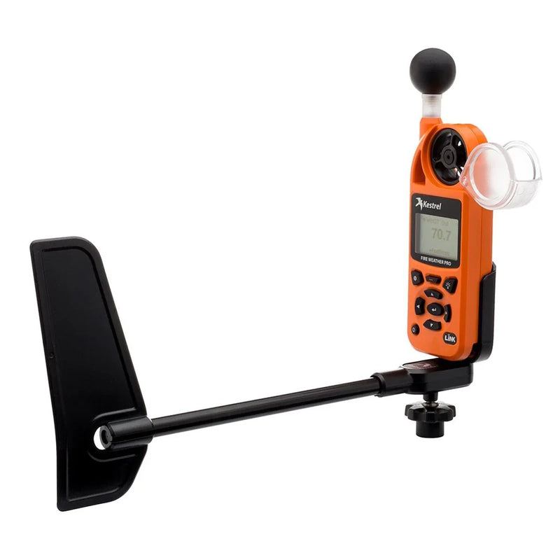 5400FW Fire Weather Meter Professional Edition, WBGT Meter, Wind Direction Meter with Compass Connector and Blade Bracket O7278