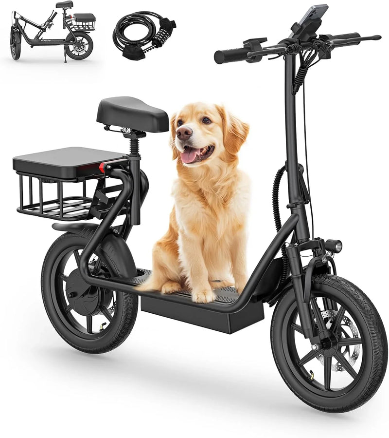 Electric Scooter Adults,Max 19/27/49 Miles Ranges,Top Speed 19/22 mph,350/750W Peak Motor, Folding E-Scooter with Dual Braking Dual Suspension E9334
