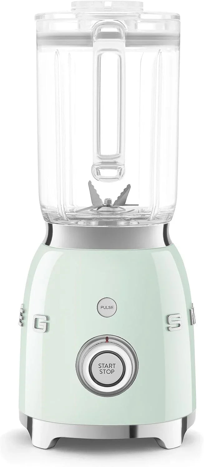 Backwash-style blender - 600-watt countertop blender, equipped with a 48-ounce BPA-free capacity container, featuring 3 speed modes and pulse function, ice crushing function and juice blending function - adopts the 50th anniversary design S4691
