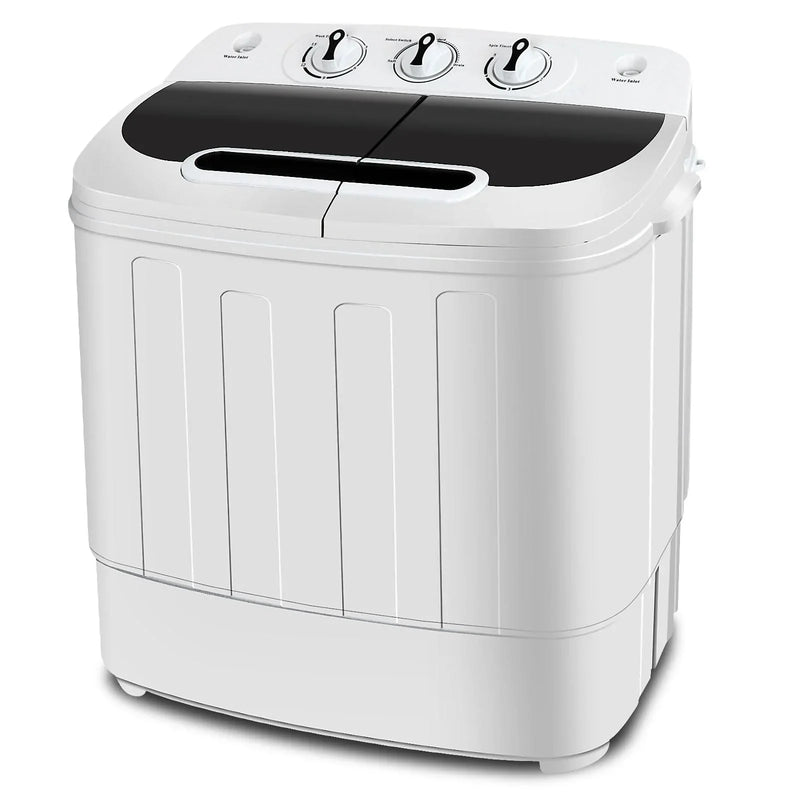 13lbs Capacity Compact Mini Twin Tub Washing Machine J2977