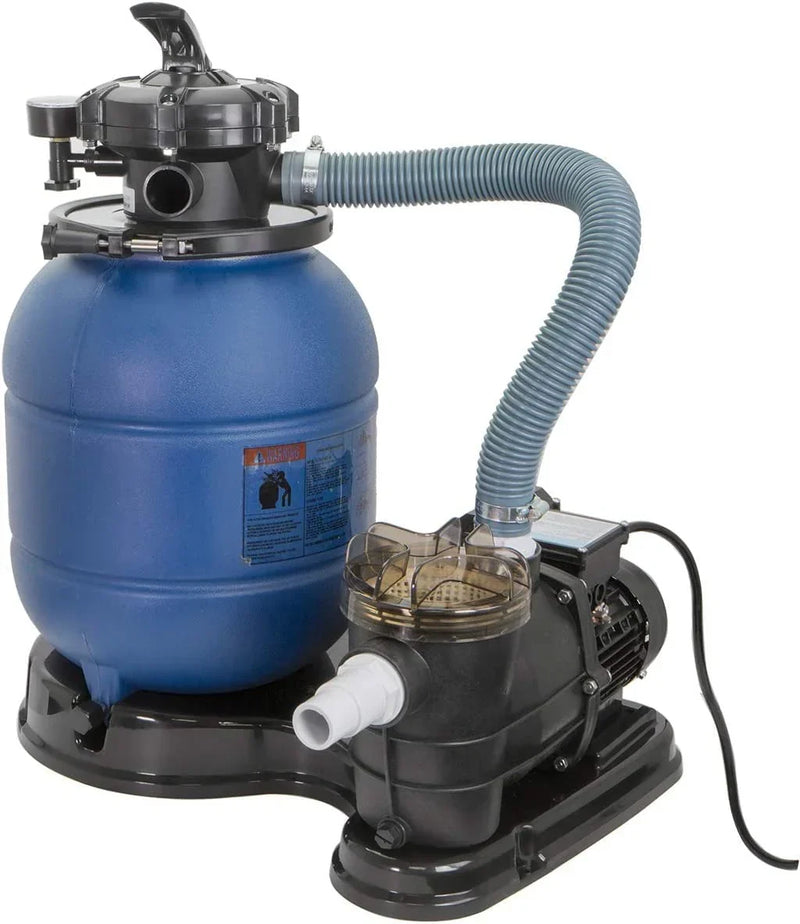 XtremepowerUS 13" Sand Filter 3/4HP Pool Pump Y3942