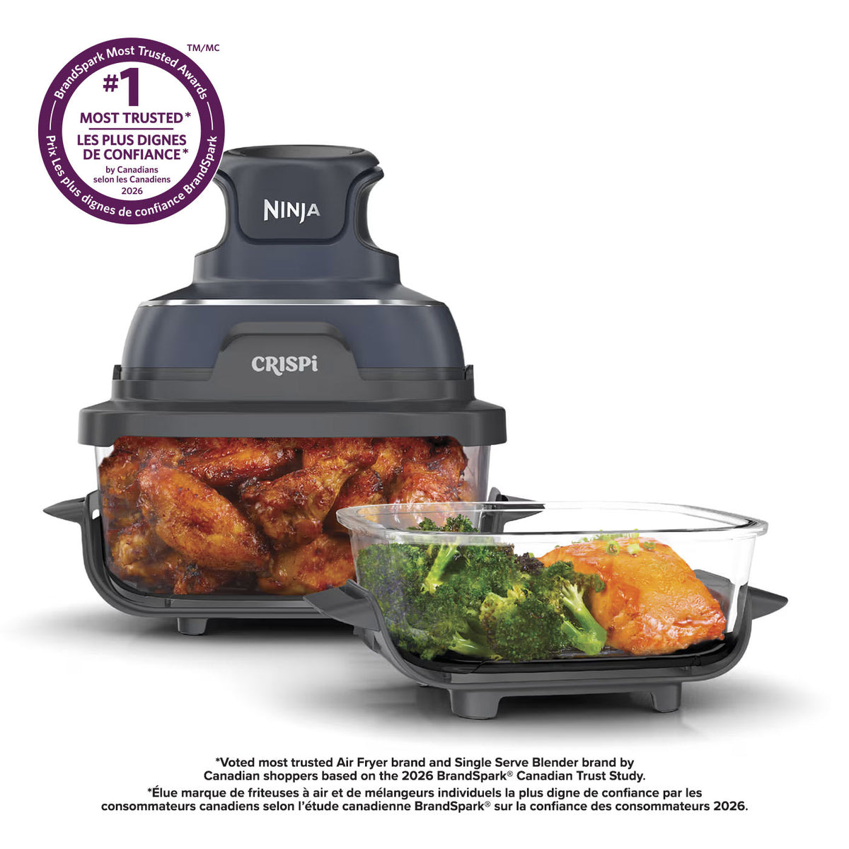 4-in-1 Portable Glass Air Fryer Cooking System