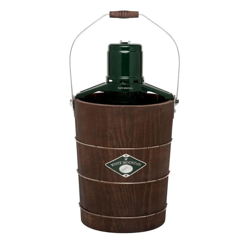 Green and Brown Electric Ice Cream Maker F9255