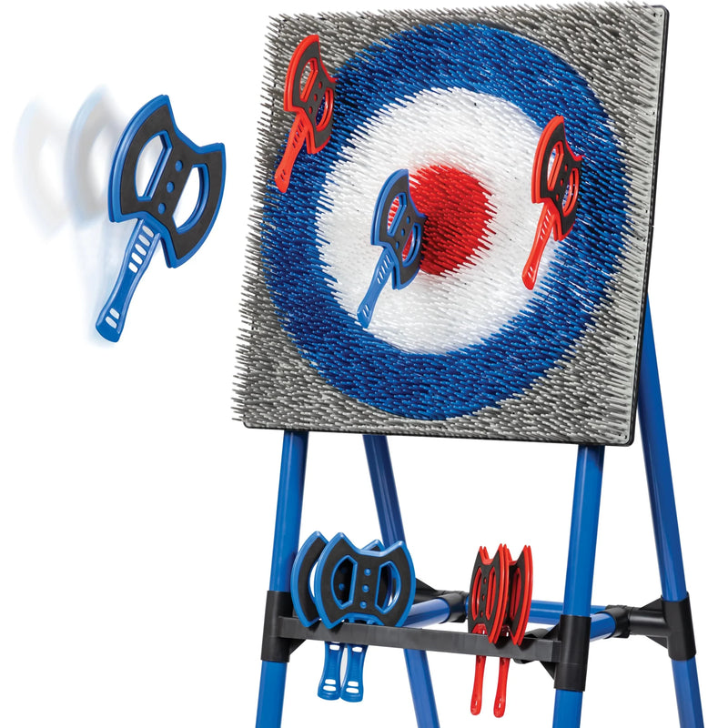 Deluxe Steel Frame Axe Throw Target Game Set T7800