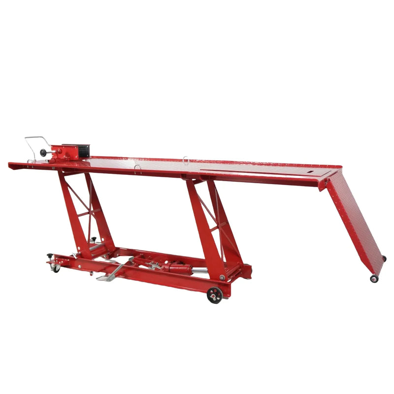 Garvee Hydraulic Motorcycle Lift - 1000lbs Capacity, Lift Hoist, Jack Stand, for Mechanics, Workshops, Homes S8779