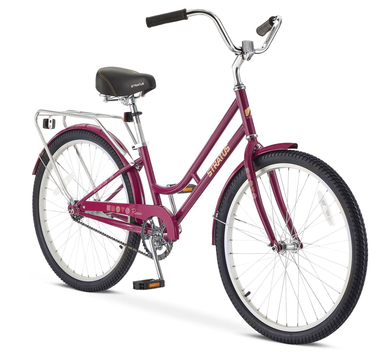 Adult Recess Bicycle, 24-in Wheel, Single Speed, Steel Frame, Purple H7664