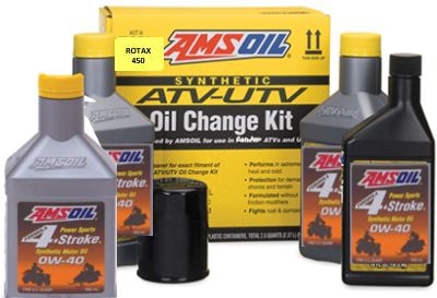 Can-Am Rotax 450 ATV/UTV Oil Change Kit Z4956