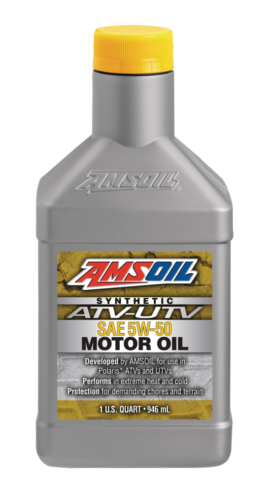 Synthetic ATV/UTV Engine Oil 5W50, 946-mL B3555