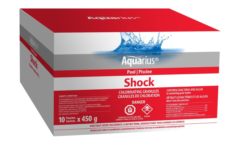 Chlorinating Granules Shock, 10 x 450-g A5426