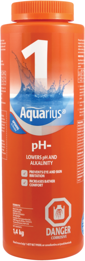 pH Step 1 Water Treatment, 1.4-kg Y8127