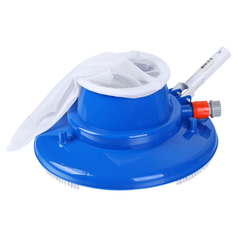 Pool Leaf Skimmer with Roller Wheels & Brushes, Garden Hose attachment S5131