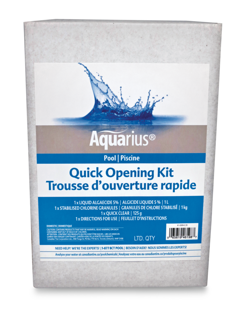 Quick Pool Opening Kit, Above Ground Pools T6499