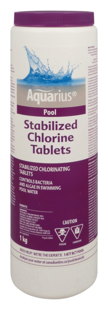 Stabilized Chlorine Tablets, 1-kg M1920