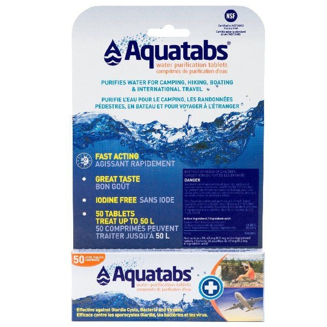 Water Purification Tablets, 50-pk G6848
