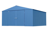 Elite 14x14-ft Corrosion-Resistant Blue Grey Steel Shed