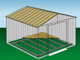 Floor Frame Kit for Arrow Elite 6x6-ft and 8x6-ft Sheds