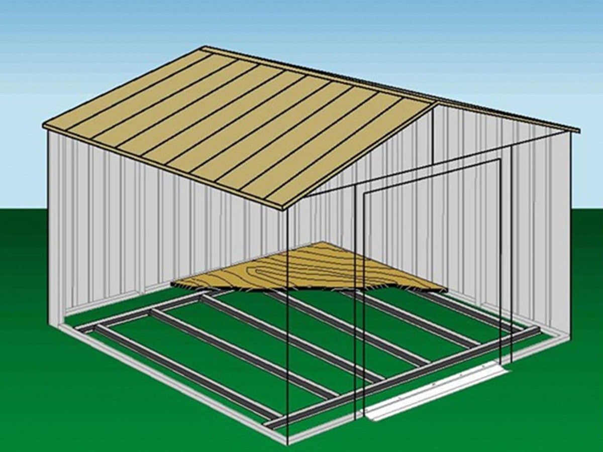 Floor Frame Kit for Arrow Elite 6x6-ft and 8x6-ft Sheds