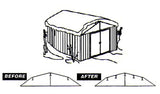 Roof Strengthening Kit for 6x5-ft and 8x6-ft Sheds