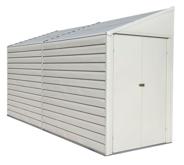 Yardsaver Electro Galvanized Steel Storage Shed, 4-ft x 10-ft J8277
