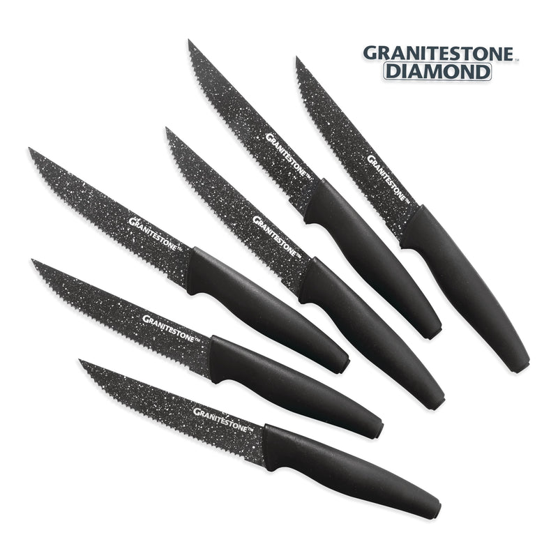 ’s Steak Knife Set, Stainless Steel, 6-pc G0281