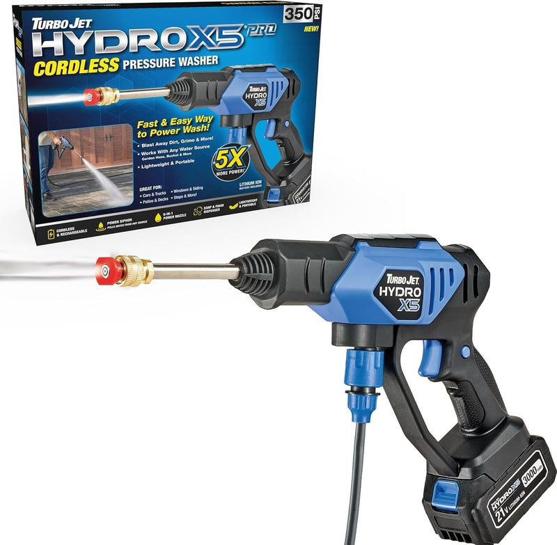TurboJet Cordless Pressure Washer Y1035