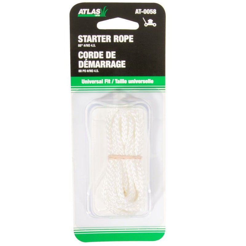 Lawn Mower Replacement Starter Cord/Rope, Nylon, 88-in x 1/8-in I3895