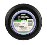 Steel Mower Wheel with Ball Bearings, 6-in