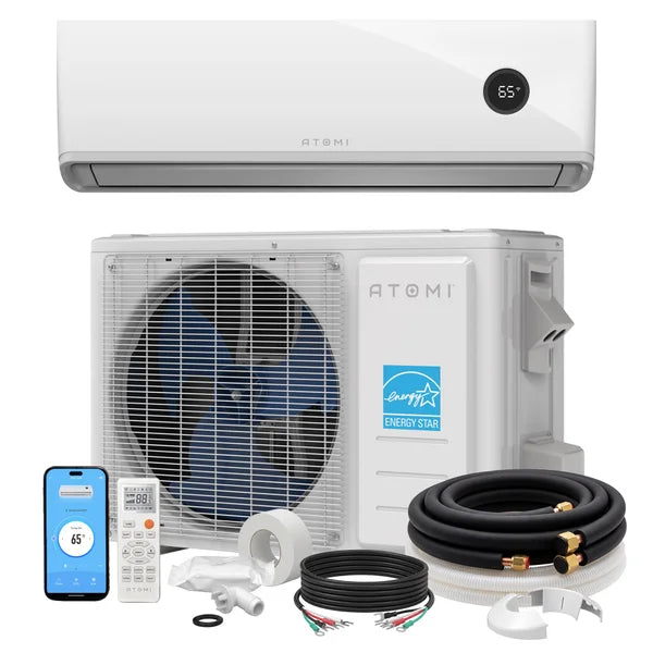 Atomi Tempestas Mini-Split Smart Air Conditioner + Heater Y6225