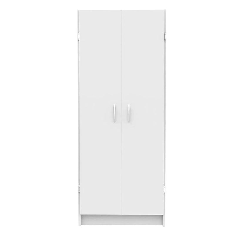 Pantry Cabinet Cupboard with 2 Doors, Adjustable Shelves, for Kitchen, Laundry or Utility Room P5195