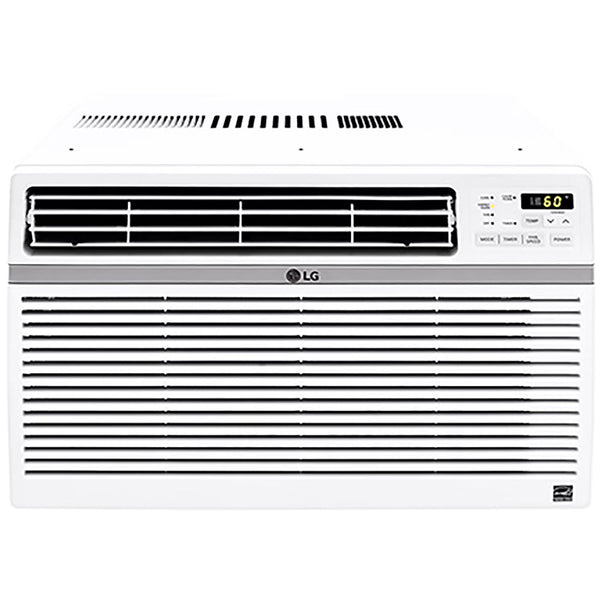 LG 8,000 BTU 340 Sq ft Window Air Conditioner with Remote Control, White, LW8016ER T6575