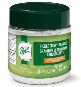 Pickle Crisp Granules Jar, 155-g J0693