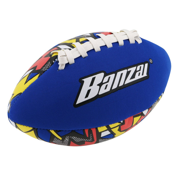 "" Aqua Inflatable Wet or Dry Football Toy, Assorted Colours, Ages 3+, for Beach/Pool Fun Activities O5014