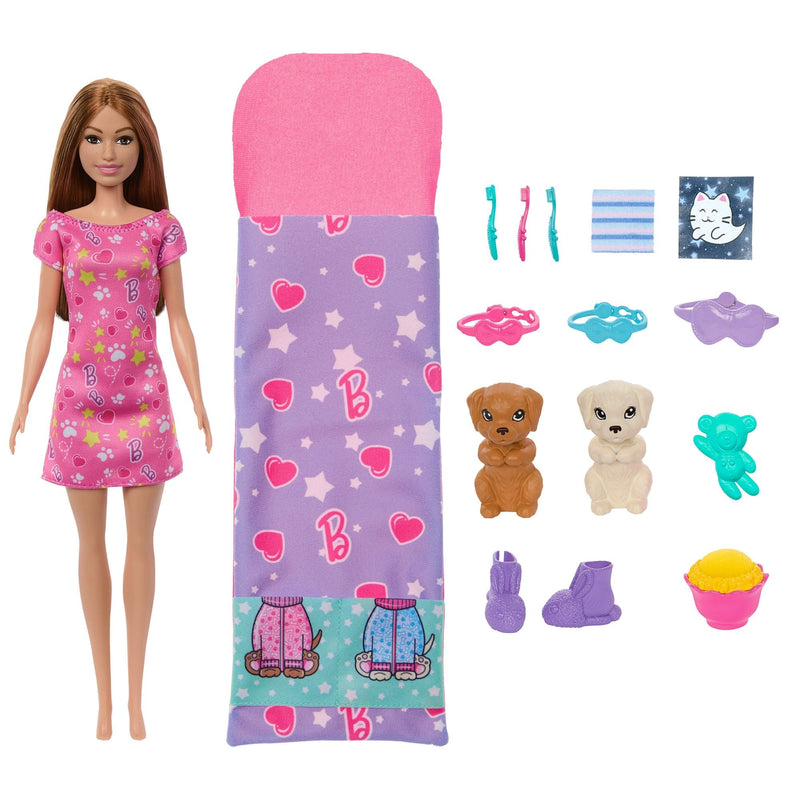 Skipper Doll & Puppy Slumber Party Playset, Kids Ages 3+ P3271