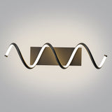 Dante 16W/3000K Matte Black Integrated LED Wall Lamp Vanity Light