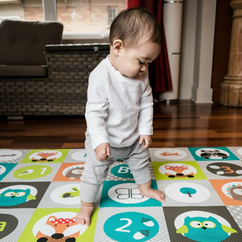 Mülti BPA-Free Water-Resistant Tiles Playmat P4060
