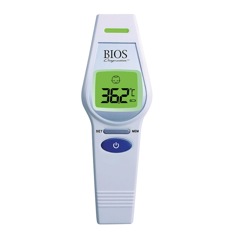 Diagnostics Non-Contact Digital Infrared Forehead Thermometer, 1-Second Reading B7787
