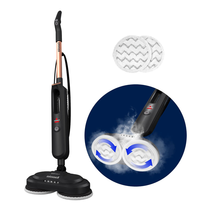 BISSELL SpinWave Smart Corded Steam Cleaner A4382