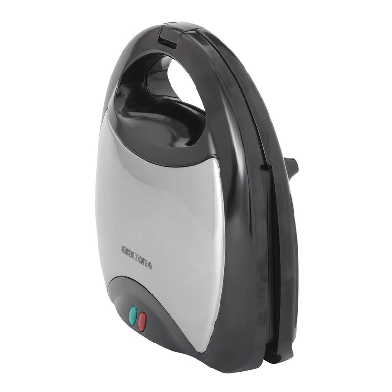 4-in-1 Round Compact Waffle Maker with Interchangeable Plates & Indicator Lights U7530