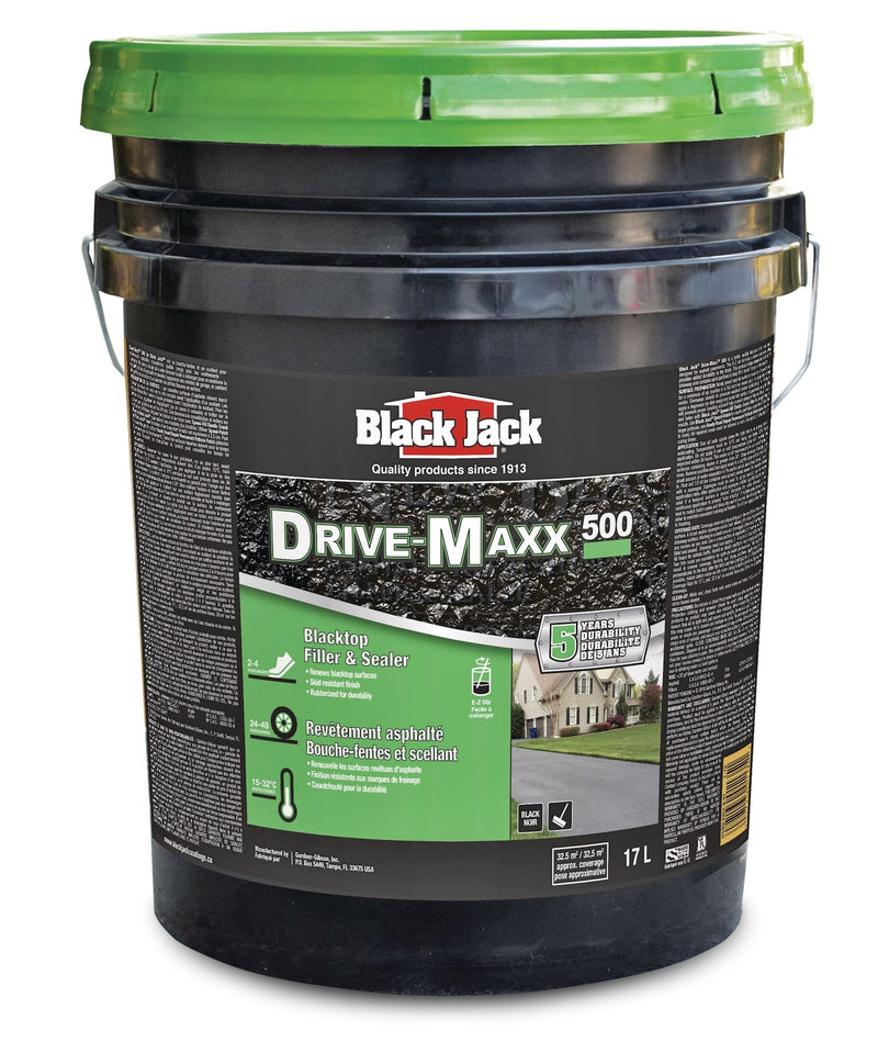500 5-Year Asphalt Driveway Filler & Sealer, 32.5 sq. m Coverage, 17-L O6456