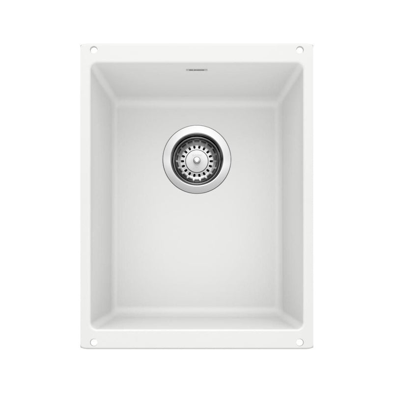 Precis 13-in Undermount Bar Sink, White G2821